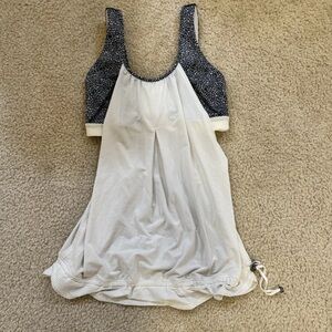 Lululemon Women Run Times Tank Plush Petal Black Ghost